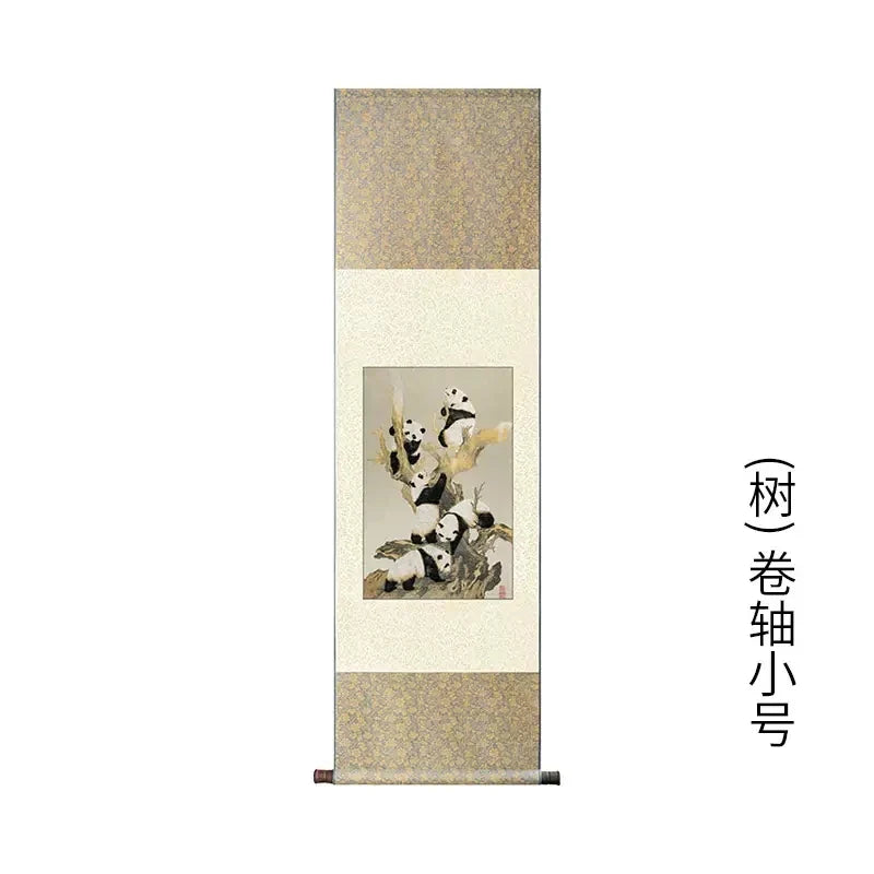 Shu Jiang Jin Yuan Silk Scroll Chinese Style Frame Painting Home Decoration Painting Gift