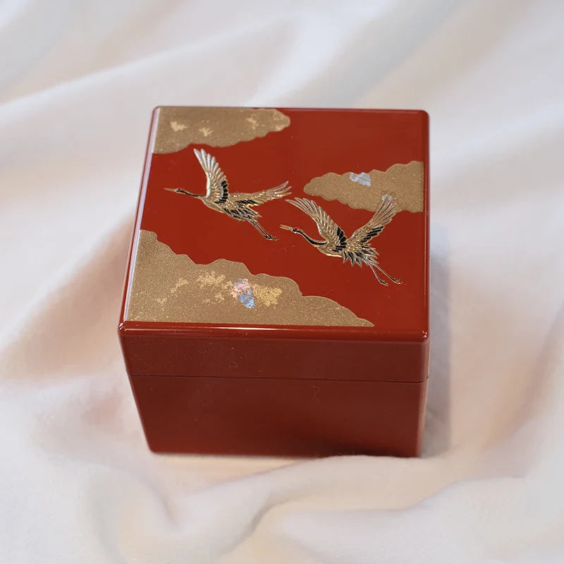 Japanese Yamanaka Lacquerware Jewelry Box – Small Bracelet & Ring Storage