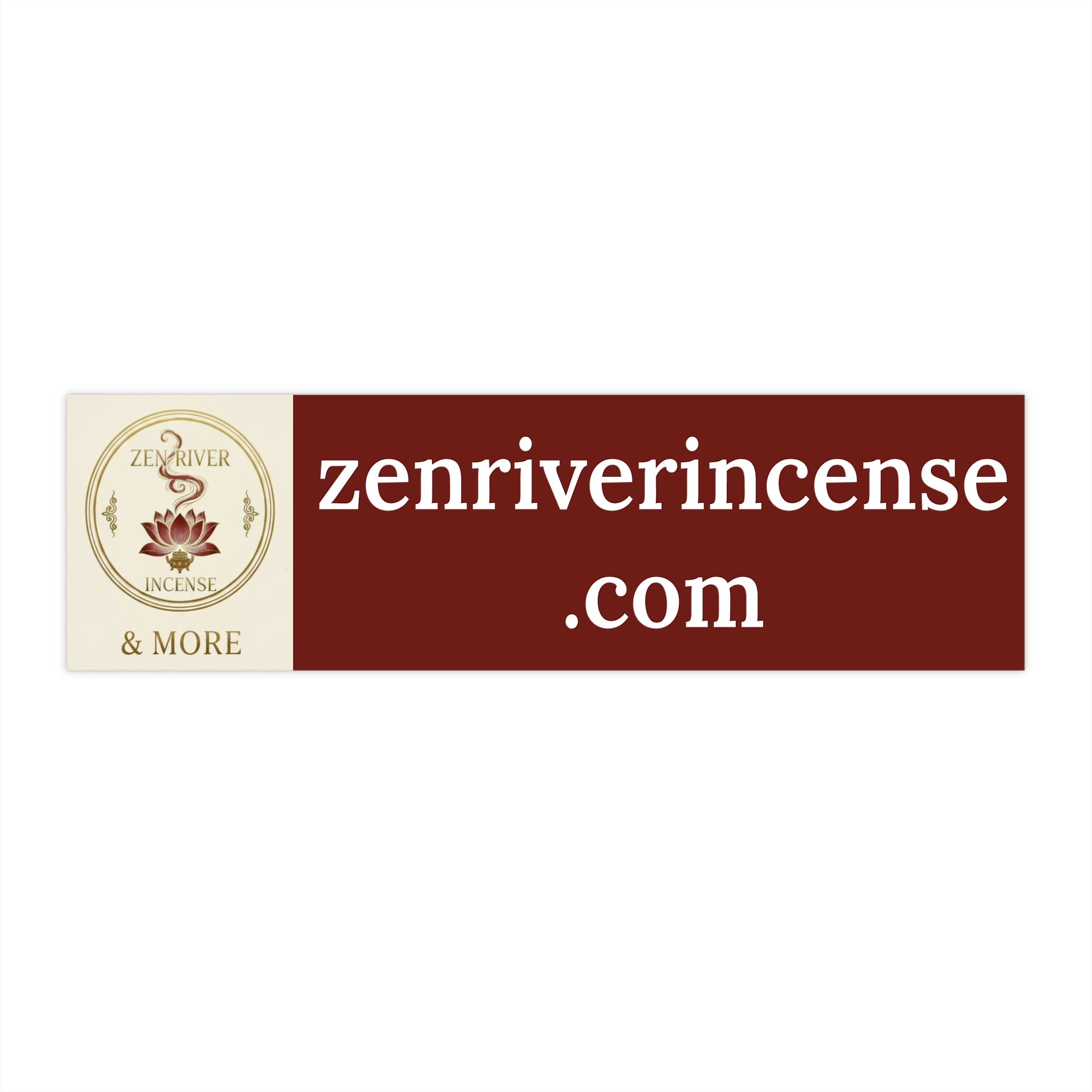 Bumper Sticker — ZRI Logo & Website