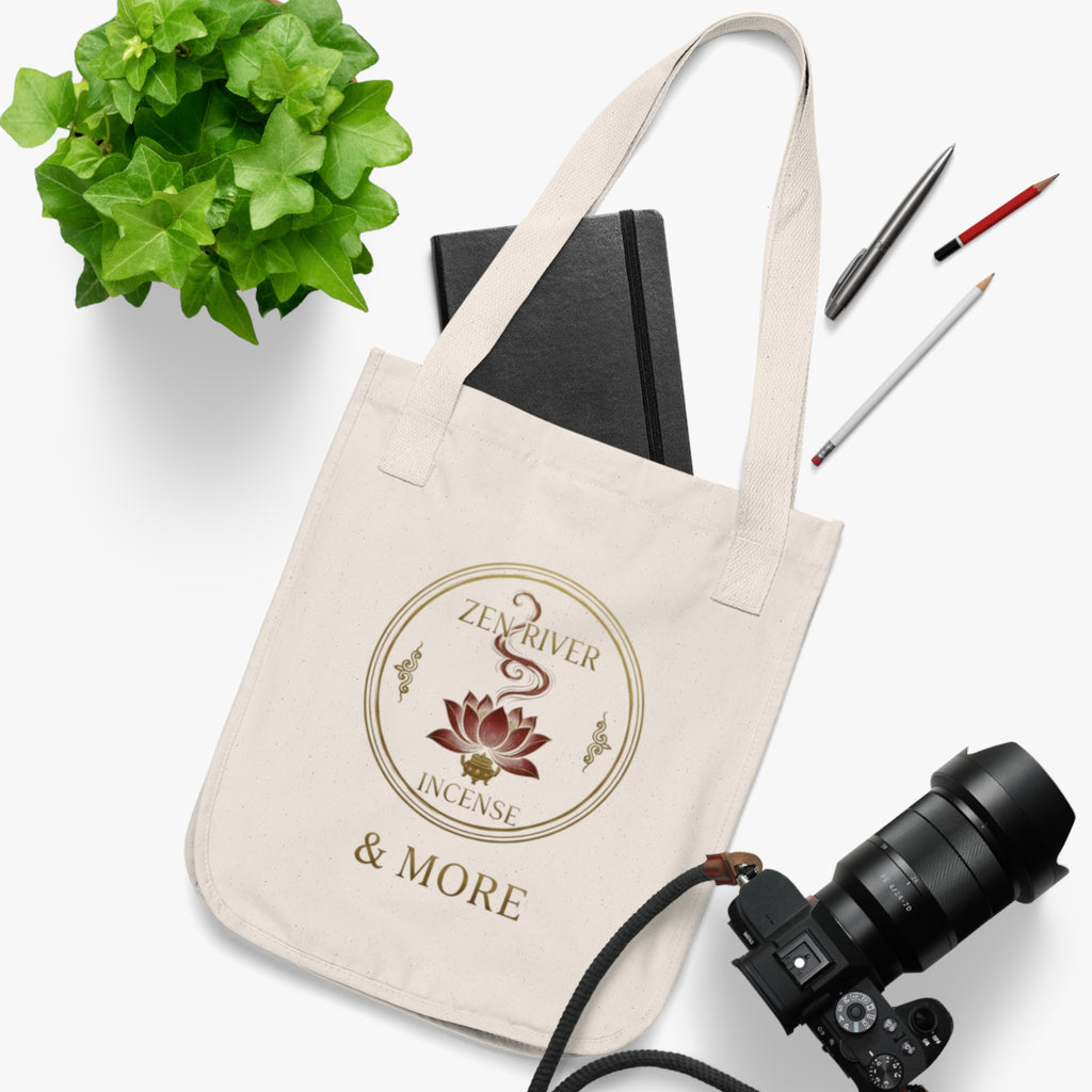 Organic Canvas Tote Bag — ZRI Logo