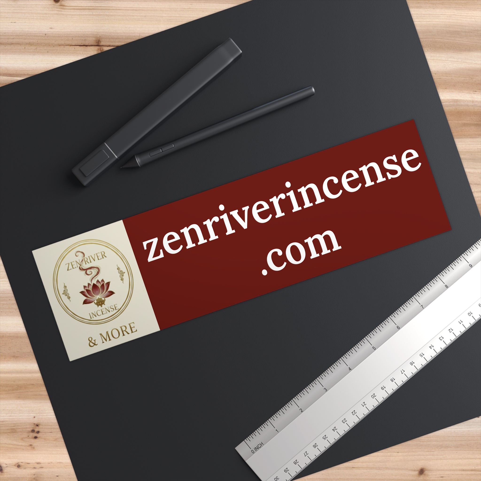 Bumper Sticker — ZRI Logo & Website