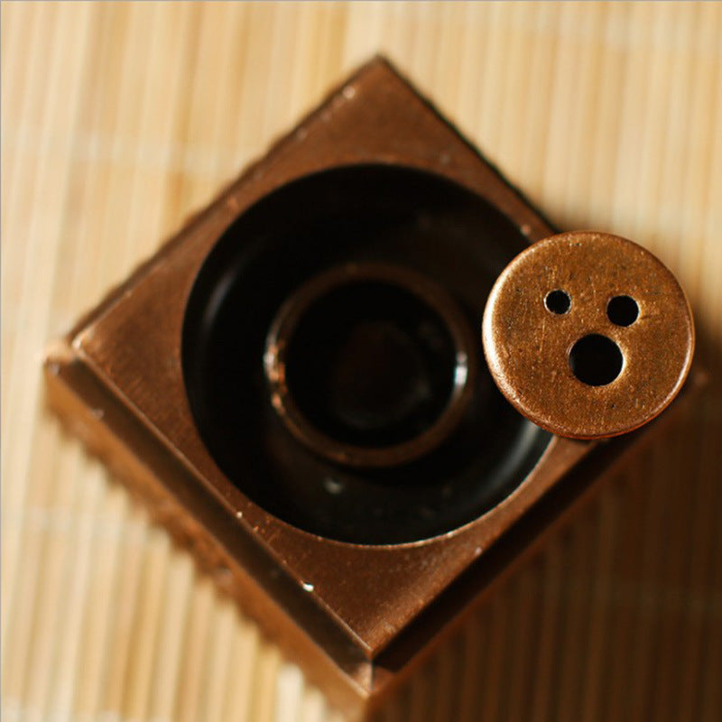 Antique-Style Vertical Incense Burner