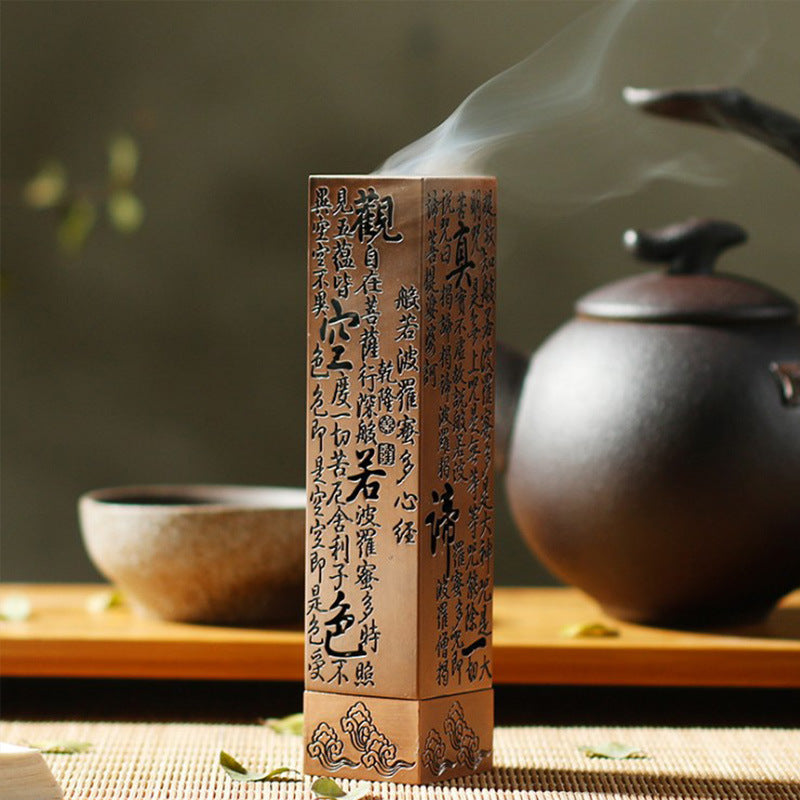 Antique-Style Vertical Incense Burner
