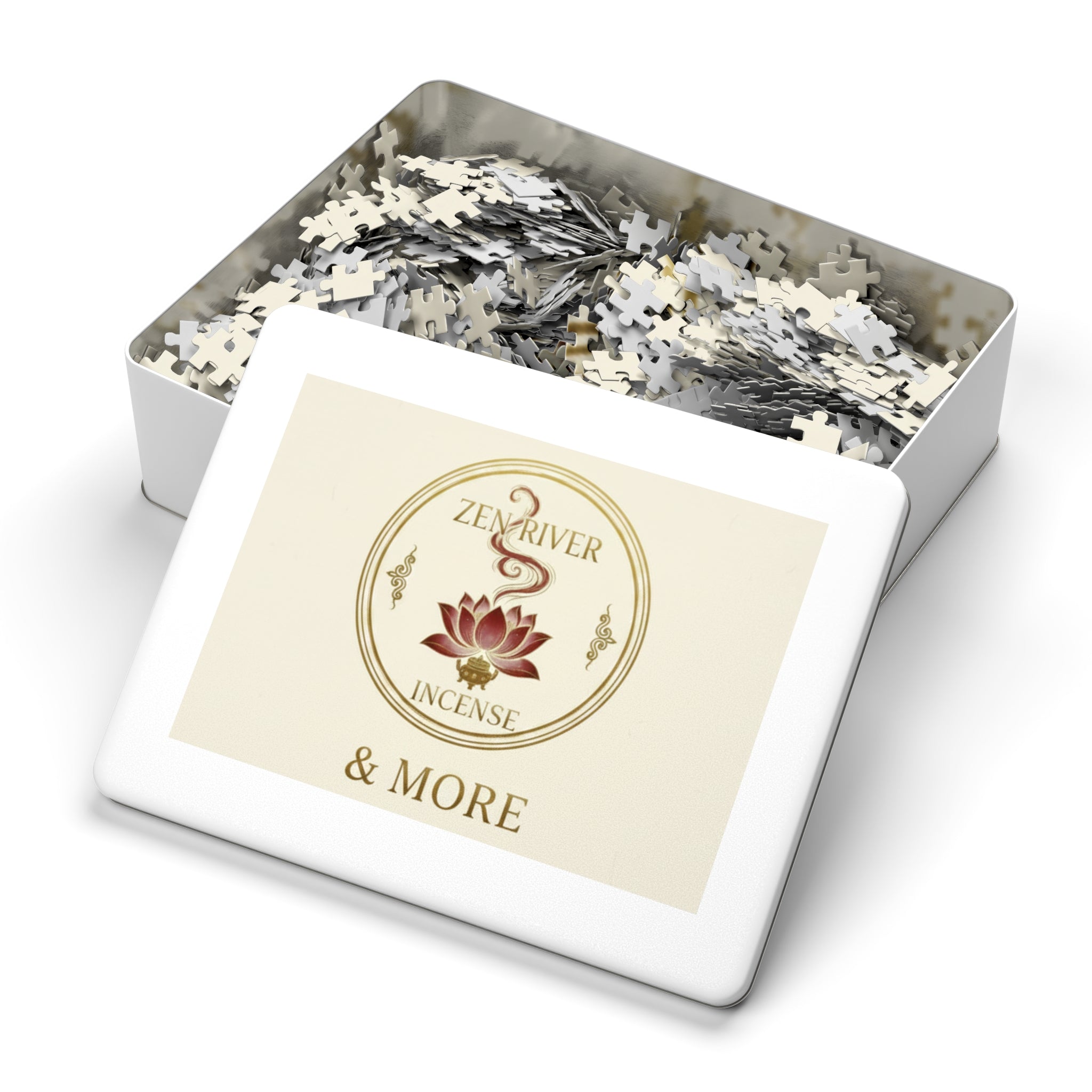 Jigsaw Puzzle with Tin — ZRI Logo