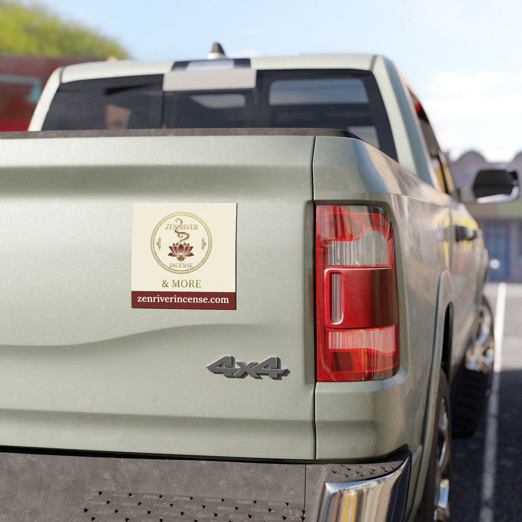Car Magnet — ZRI Logo & Website