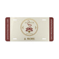 Decorative Vanity Plate — ZRI Logo & Website