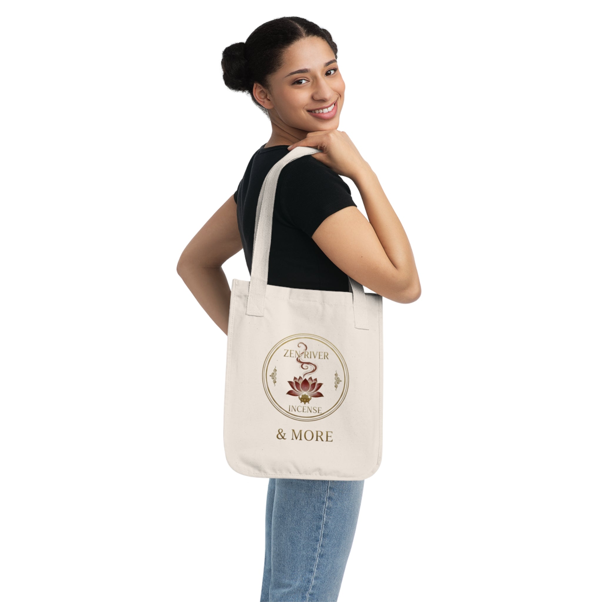Organic Canvas Tote Bag — ZRI Logo