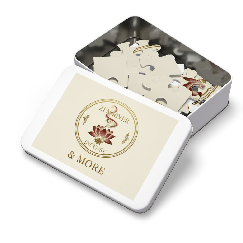 Jigsaw Puzzle with Tin — ZRI Logo