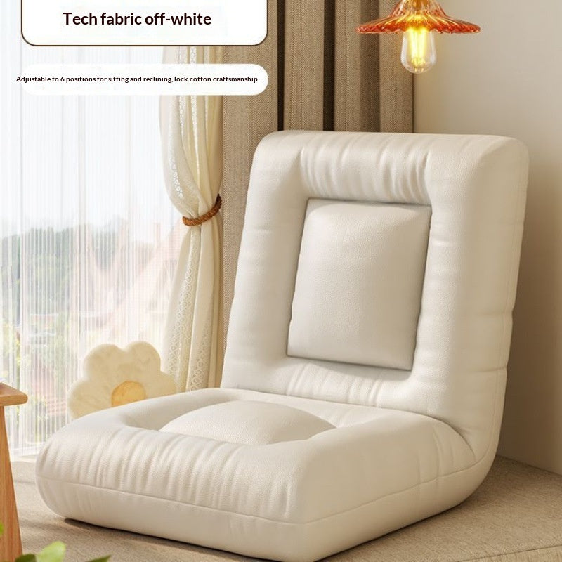 Lazy Sofa Tatami Small Apartment Folding Chair Single Backrest Chair Balcony Sofa Chair