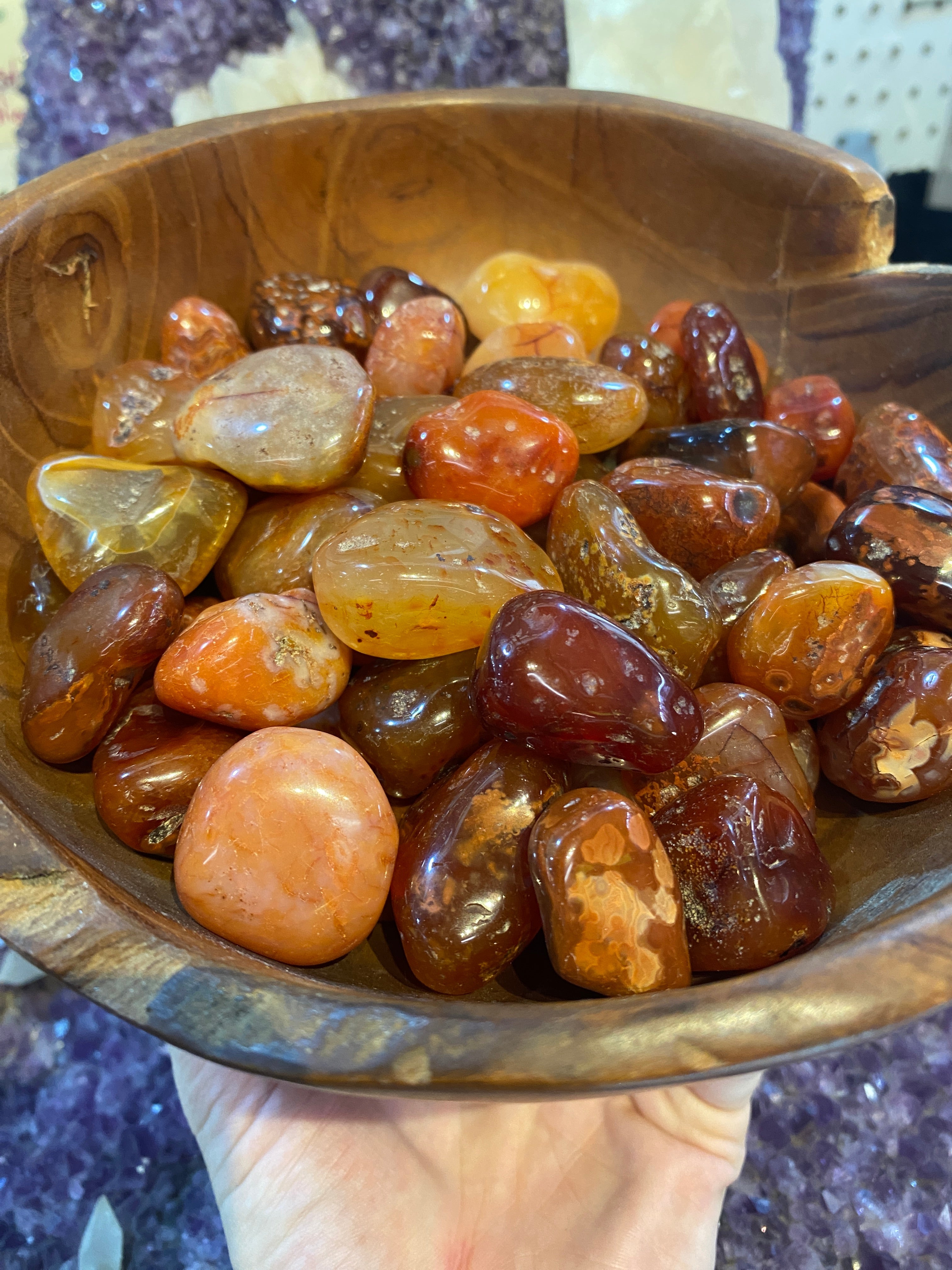 Carnelian Tumbled Stone
