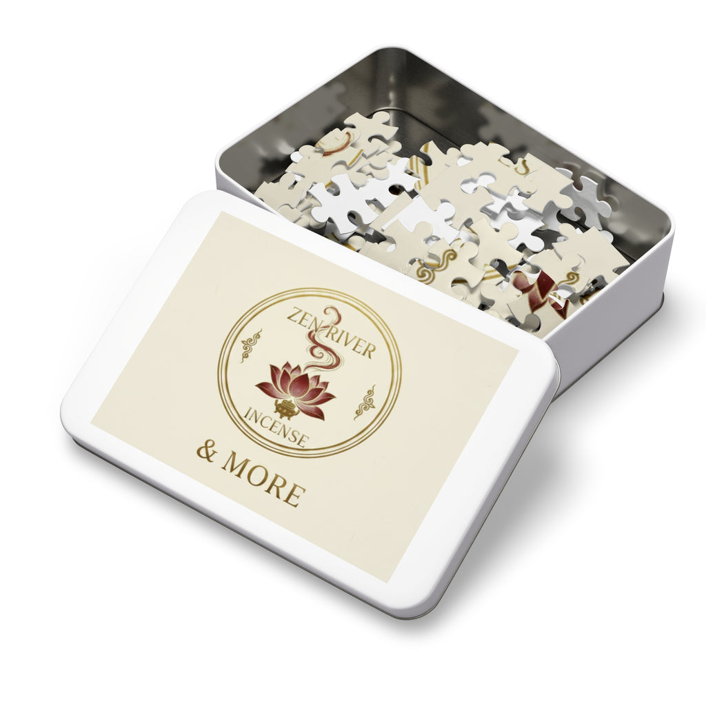 Jigsaw Puzzle with Tin — ZRI Logo