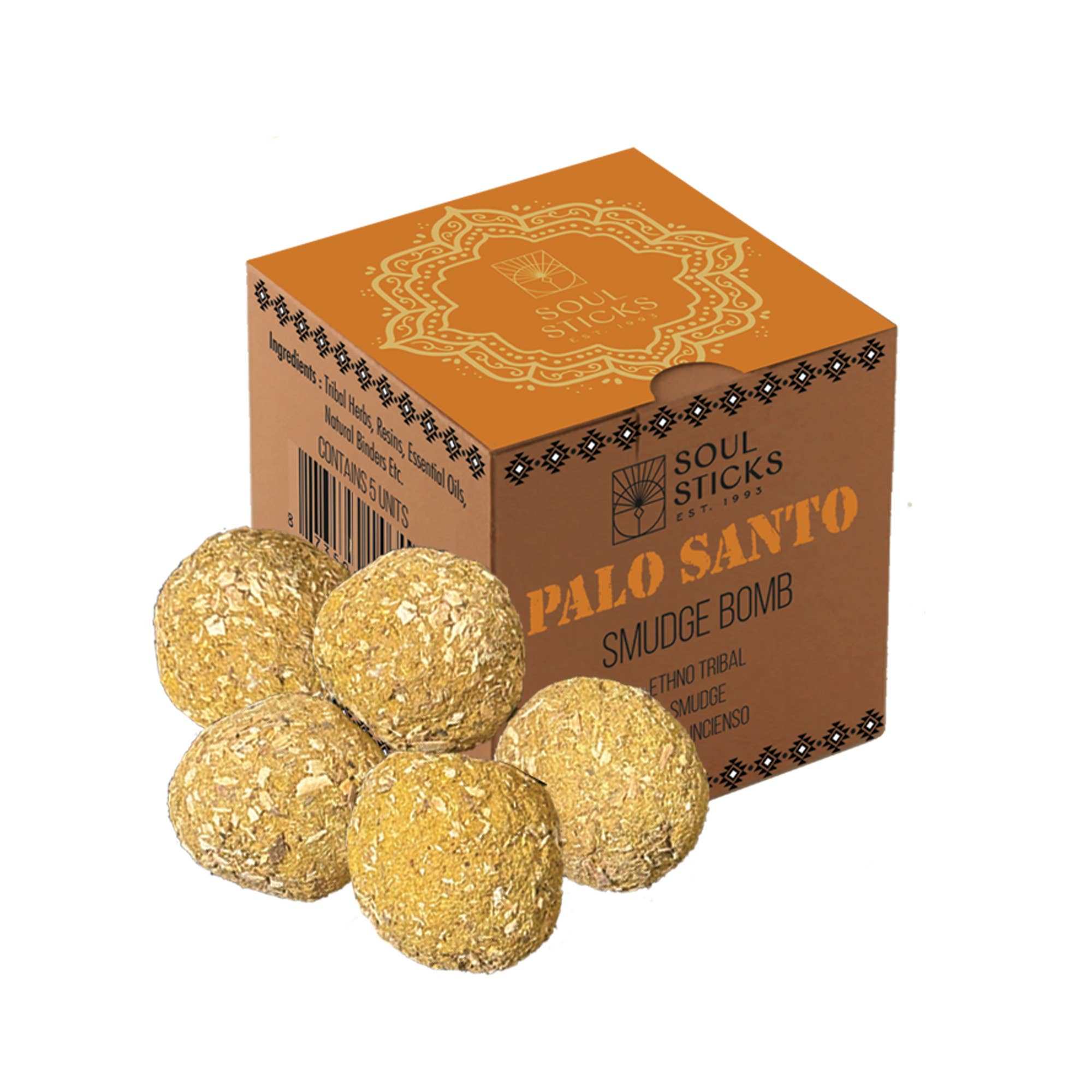 Soul Sticks Palo Santo Smudge Bombs w/ Burner