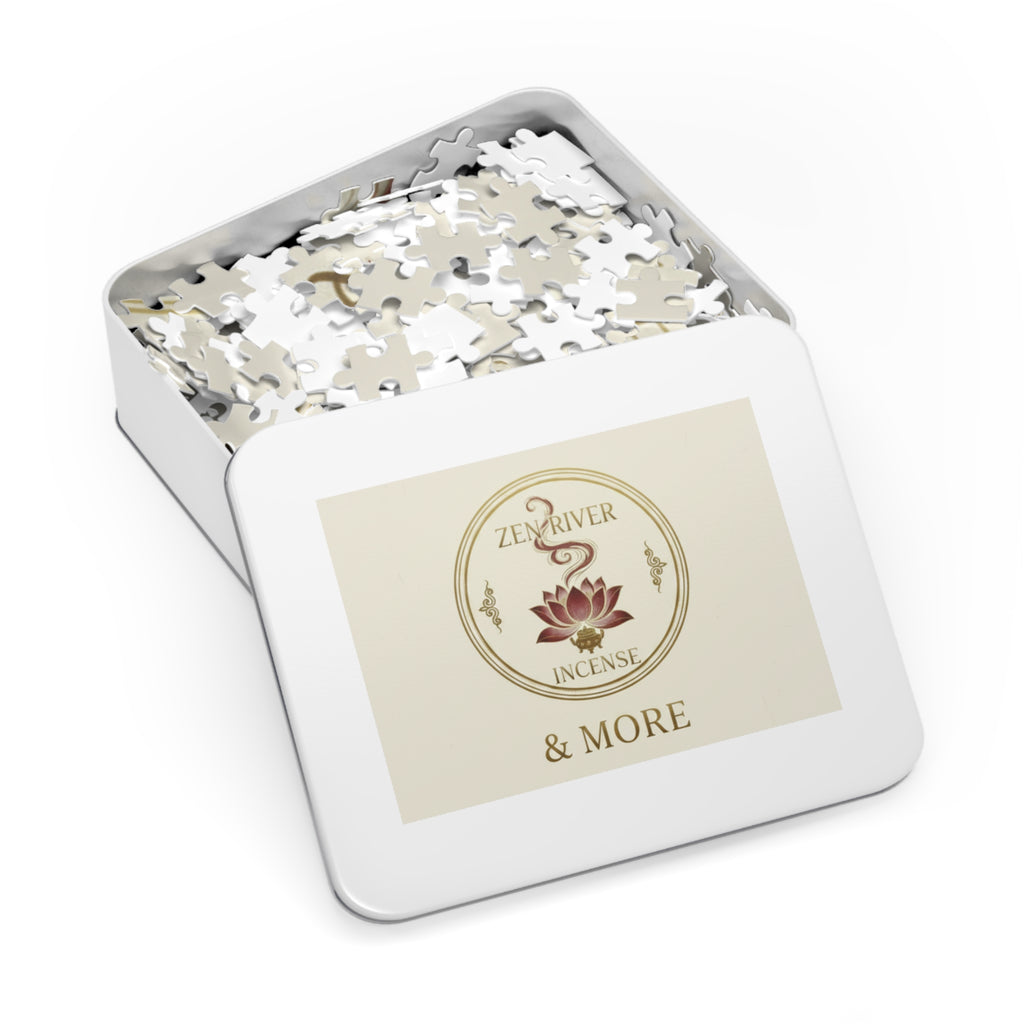 Jigsaw Puzzle with Tin — ZRI Logo