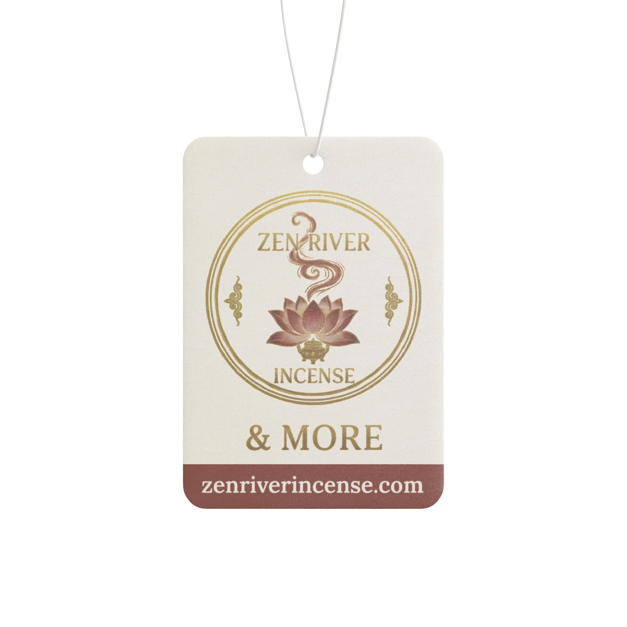 Car Air Freshener – ZRI Logo & Website