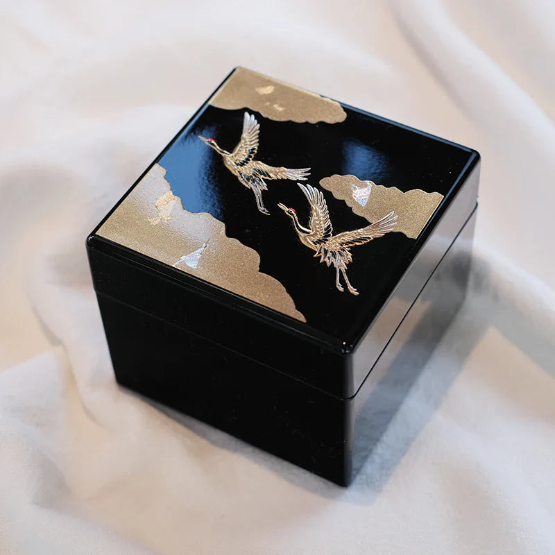 Japanese Yamanaka Lacquerware Jewelry Box – Small Bracelet & Ring Storage