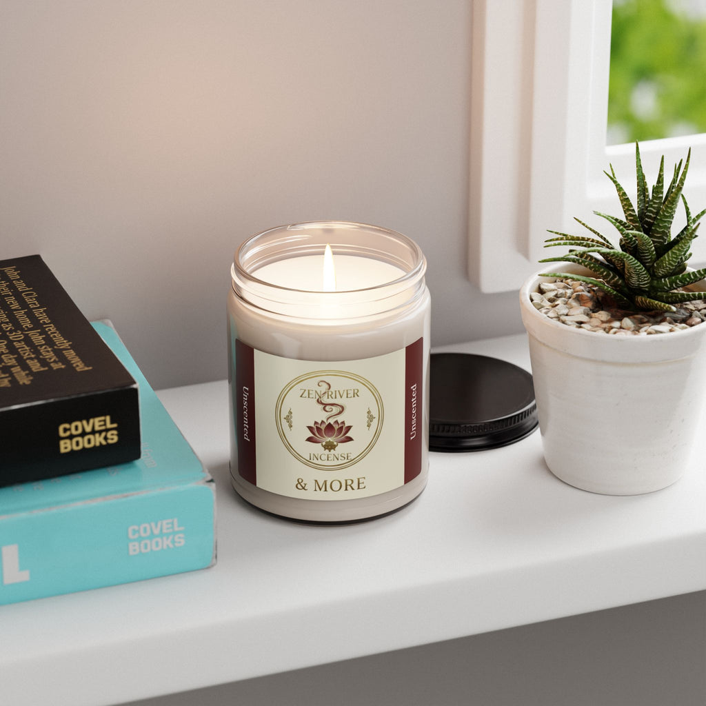 9oz Soy Candle, Multiple Scents — ZRI Logo