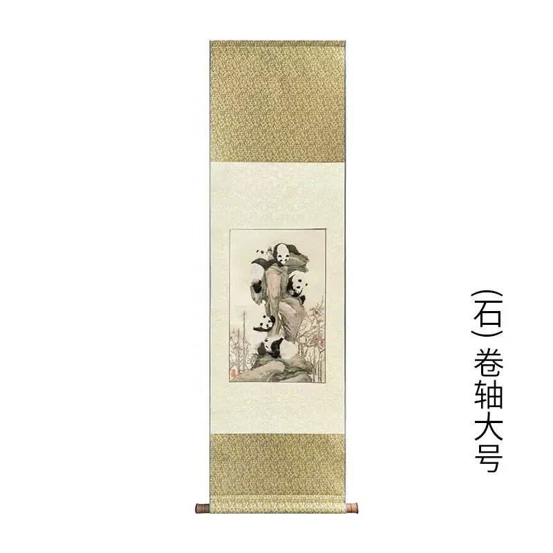 Shu Jiang Jin Yuan Silk Scroll Chinese Style Frame Painting Home Decoration Painting Gift