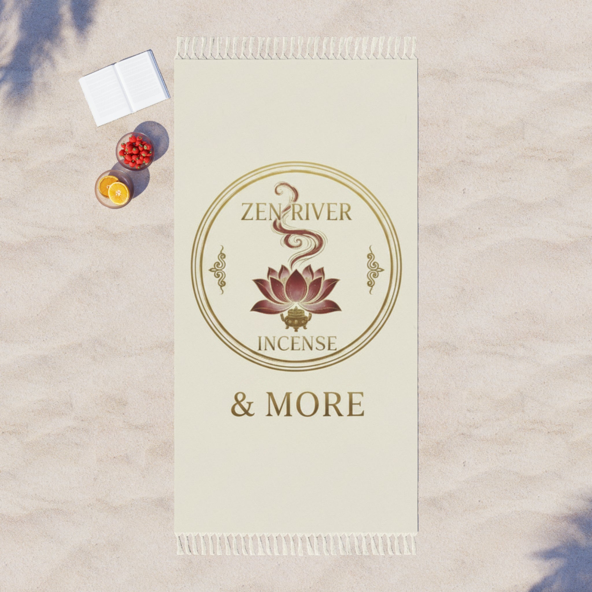 Beach Towel, Boho — ZRI Logo