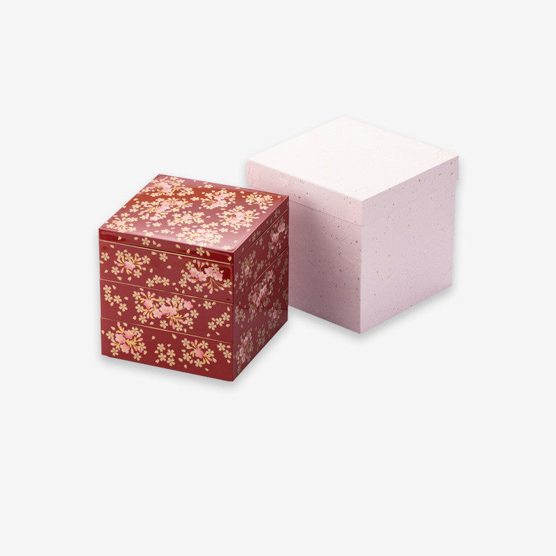 Japanese-Style Resin Multi-Layer Jewelry Box, Wedding Gift