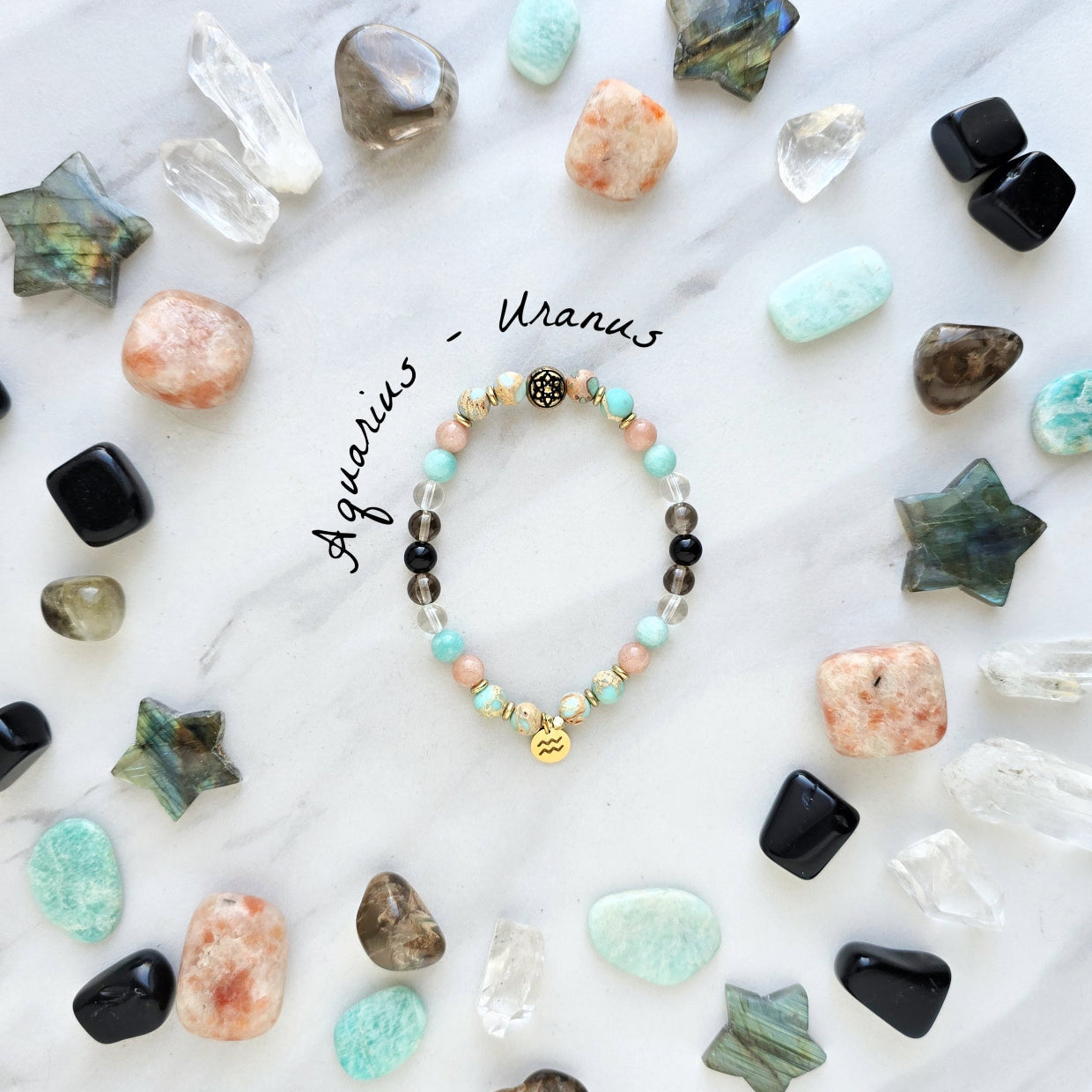 Aquarius Zodiac Bracelet