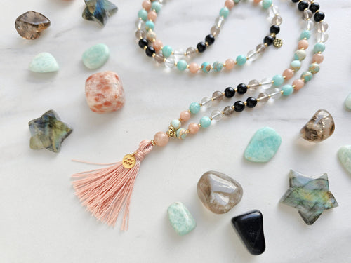 Aquarius Zodiac Mala