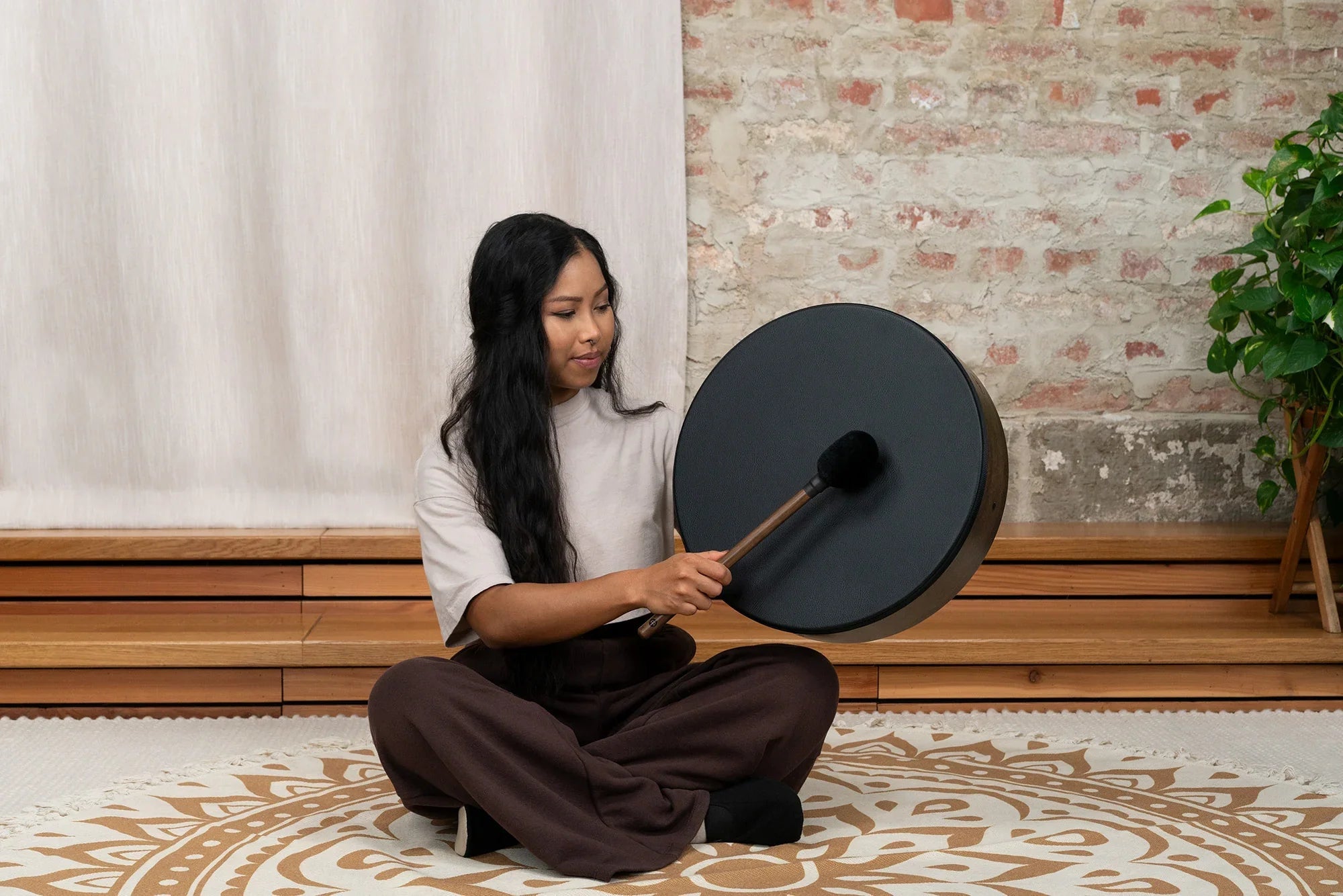 16" Bodhran Drum, Napa Head