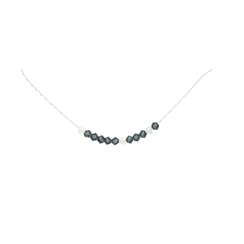 BFF Morse Code Sterling Silver Necklace