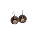 Copper Tiger Eye Saucers