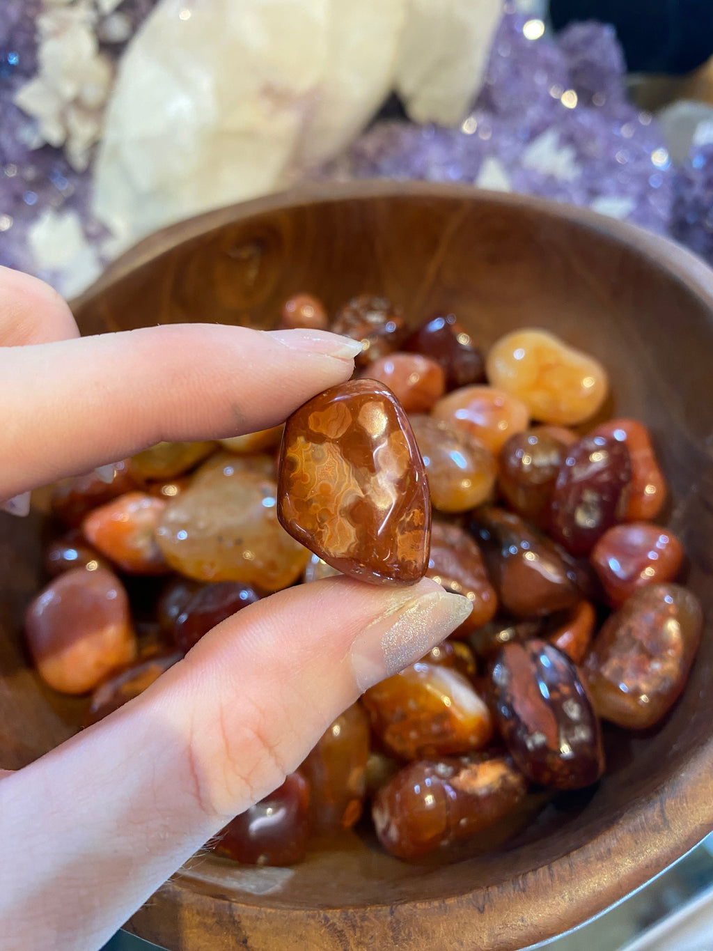 Carnelian Tumbled Stone