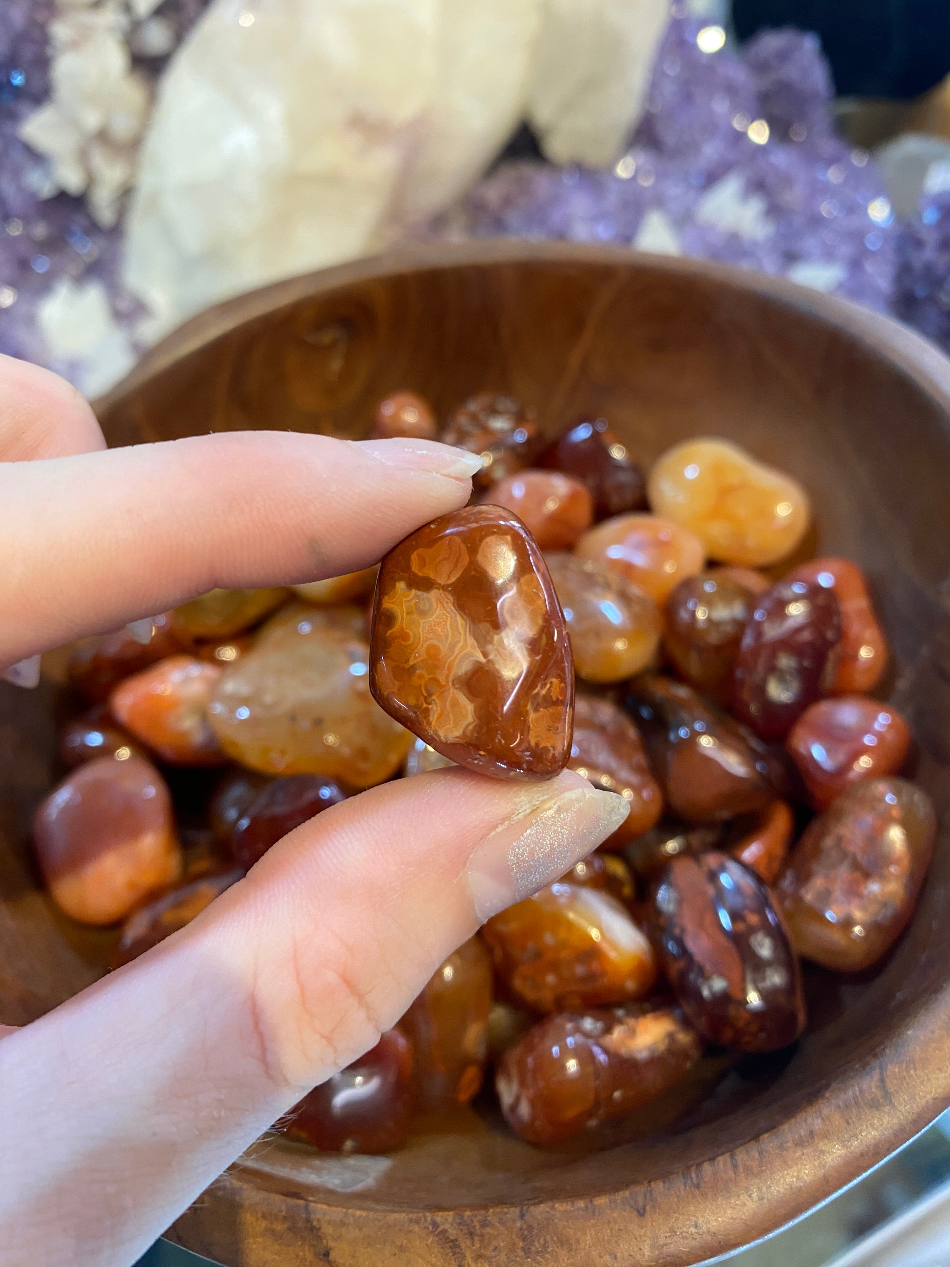 Carnelian Tumbled Stone