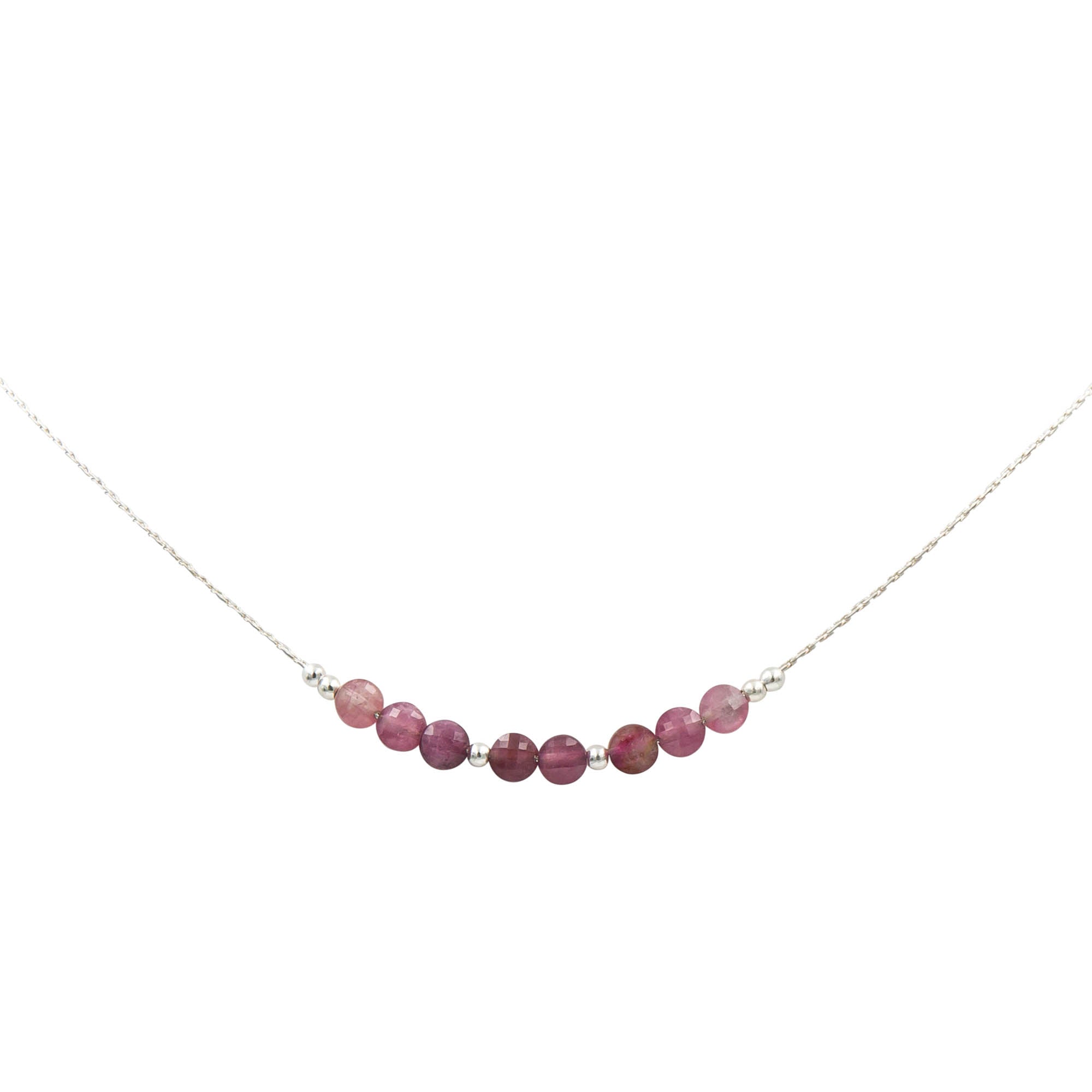 Petite Pink Tourmaline Necklace