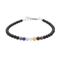 Seven Chakra Stone Bracelet