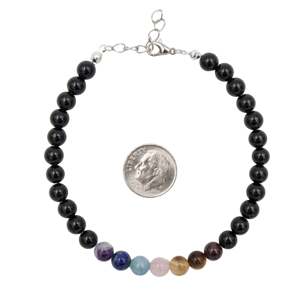Seven Chakra Stone Bracelet
