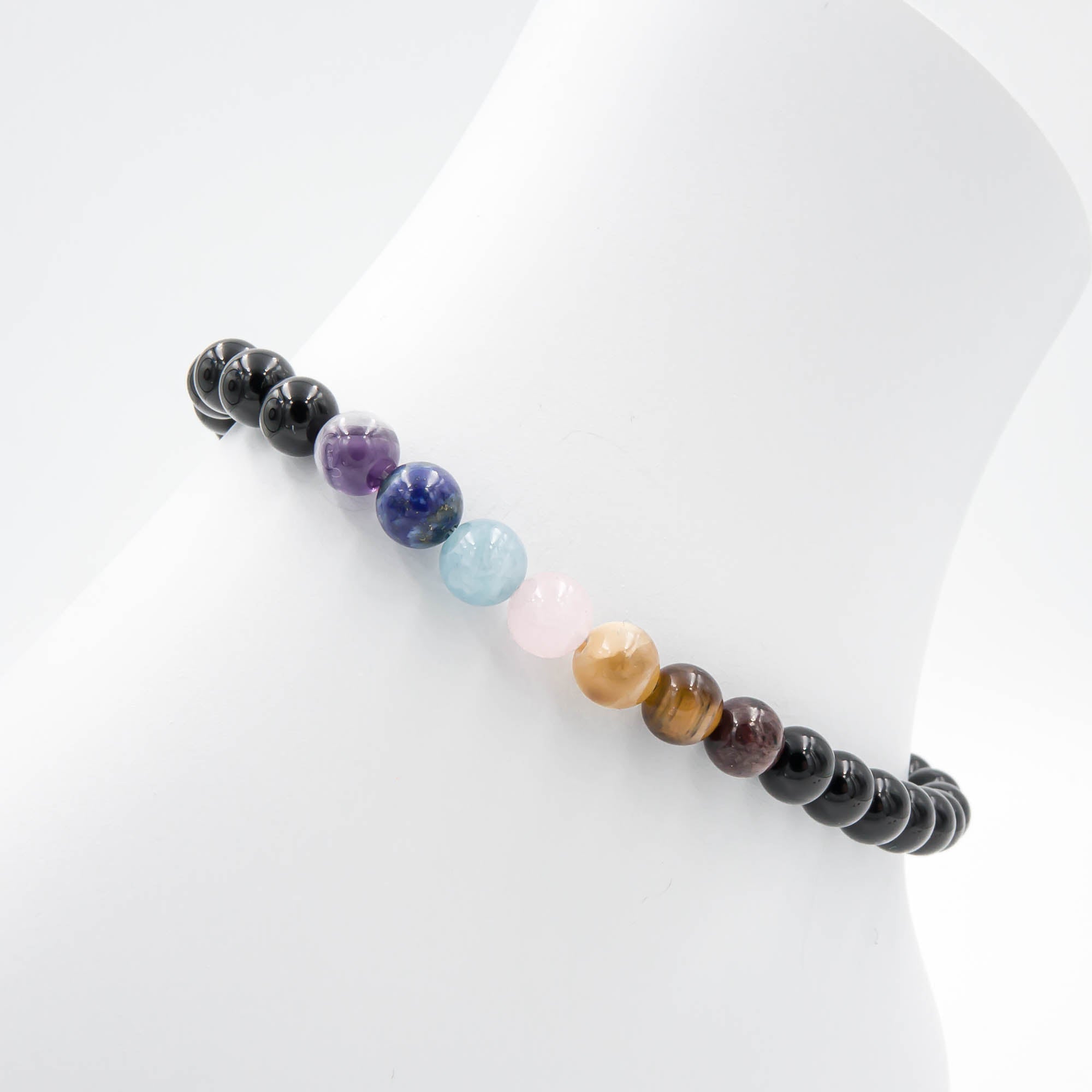 Seven Chakra Stone Bracelet