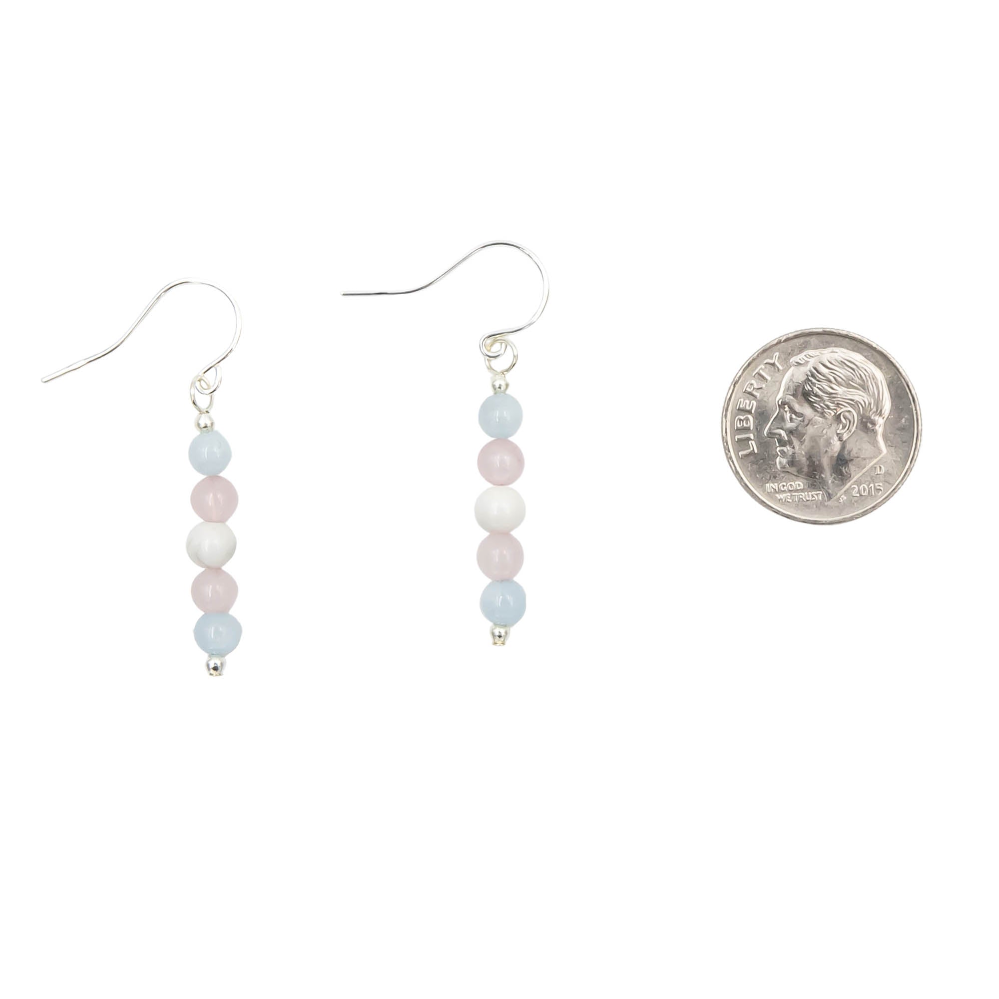 Trans Pride Stone Earrings