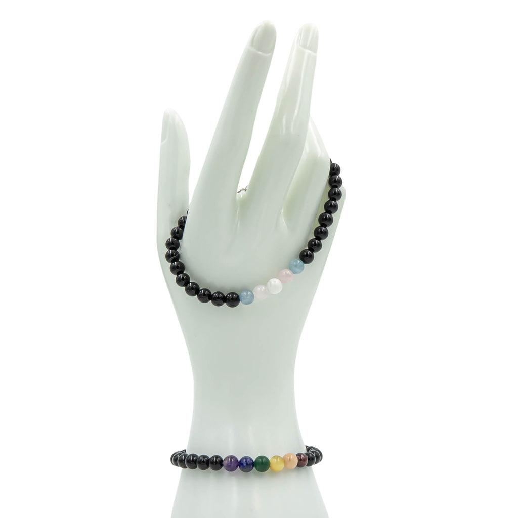 LGBTQ+ Pride Stone Bracelet