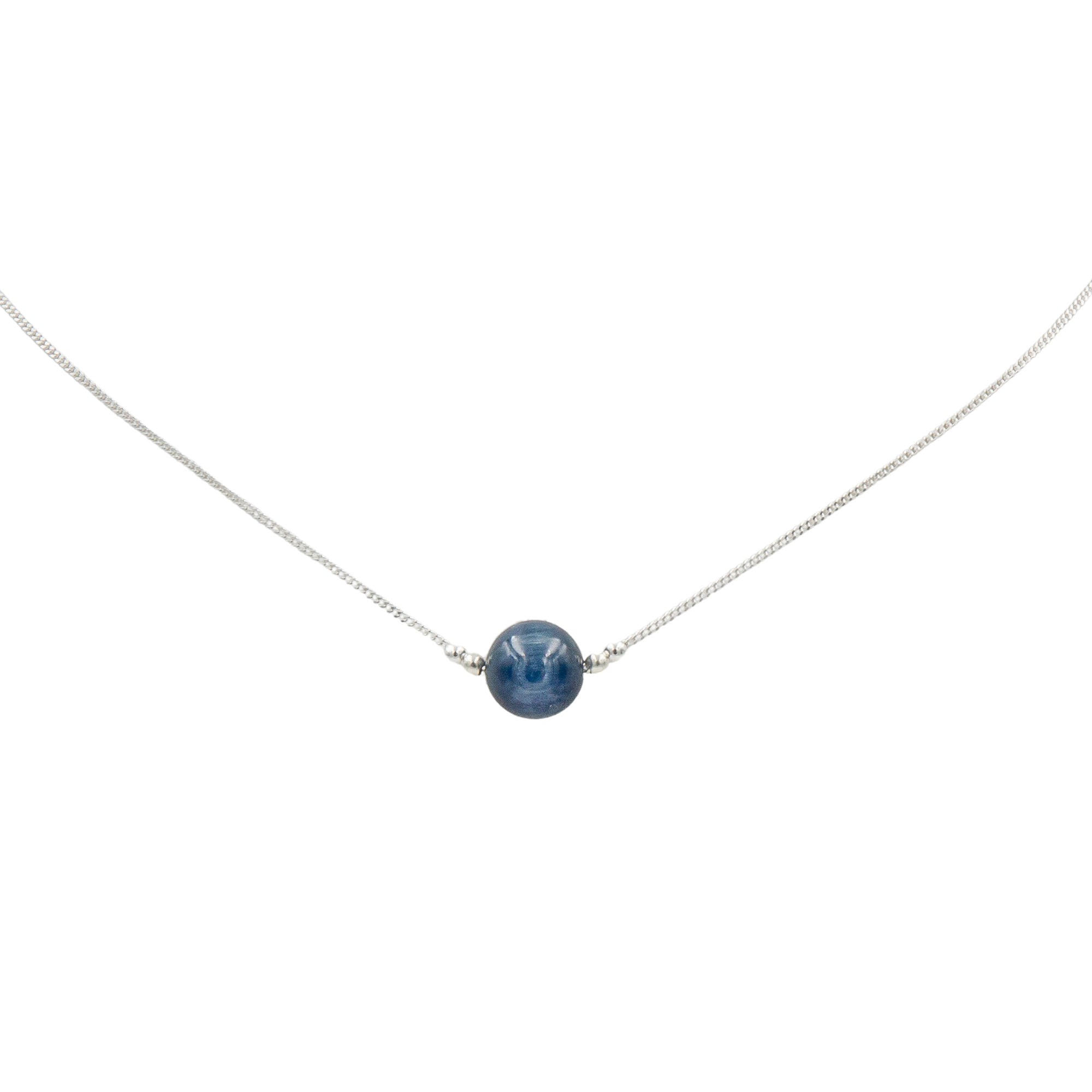 Blue Kyanite Solitaires ~ Necklace & Earrings Set
