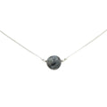 Black Moonstone Solitaire
