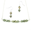 Rainforest Jasper ~ Necklace & Earrings Set