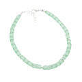 Peridot Bracelet - Fire Polished Czech Glass