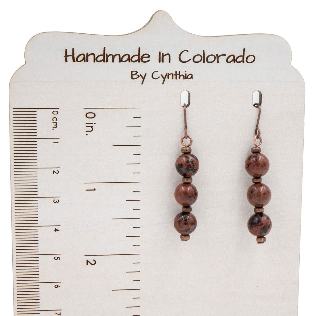 Stacked Mahogany Obsidian