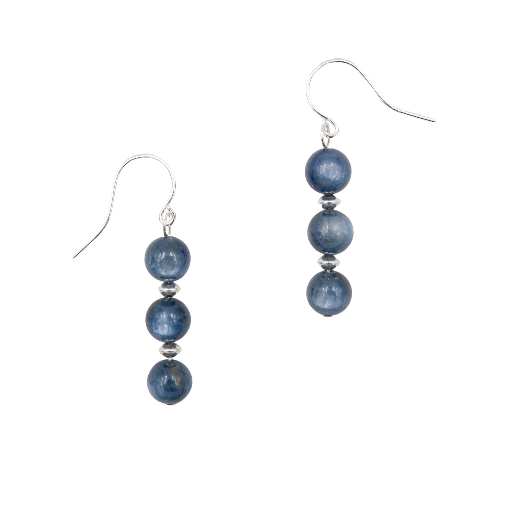 Stacked Kyanite Necklace & Earrings Set