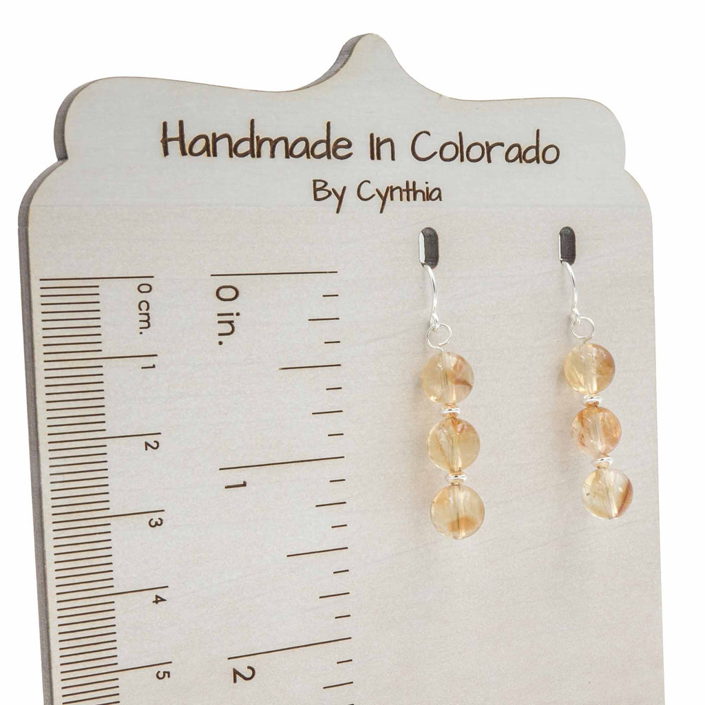 Stacked Golden Citrine
