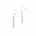 Crystal Rainbow Columns - Fire Polished Czech Glass