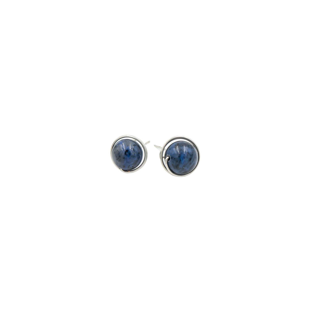Sterling Silver Denim Blue Nests