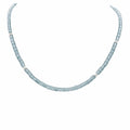 Montana Blue Necklace - Fire Polished Czech Glass