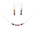 Sparkling Tourmaline ~ Necklace & Earrings Set