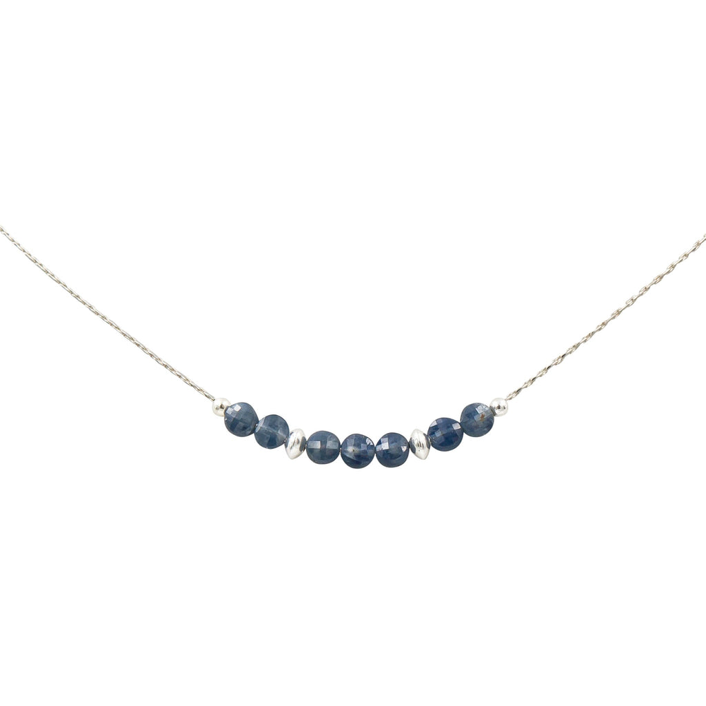 Sparkling Sapphires ~ Necklace & Earrings Set