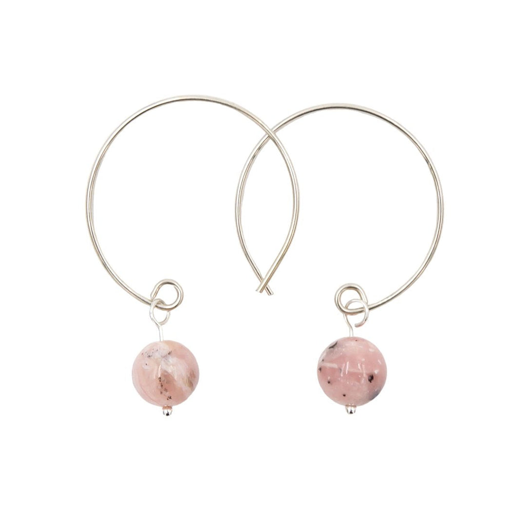 Peruvian Opal Hoop Curves