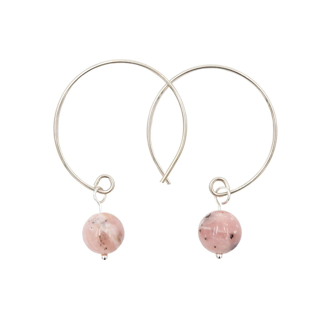 Peruvian Opal Hoop Curves